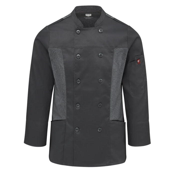 Red Kap® Women's Deluxe Airflow Chef Coat with Double-Breasted Closure - 053w