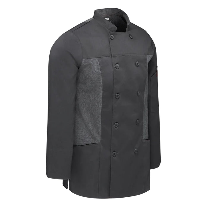 Red Kap® Women's Deluxe Airflow Chef Coat with Double-Breasted Closure - 053w