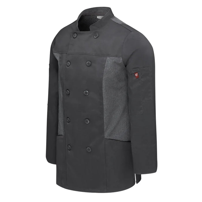 Red Kap® Women's Deluxe Airflow Chef Coat with Double-Breasted Closure - 053w