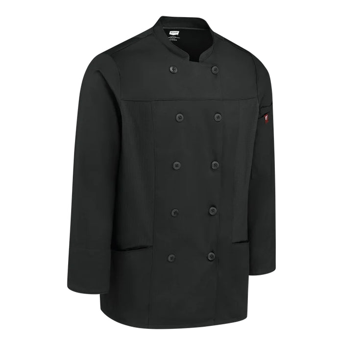 Red Kap® Women's Deluxe Airflow Chef Coat with Double-Breasted Closure - 053w