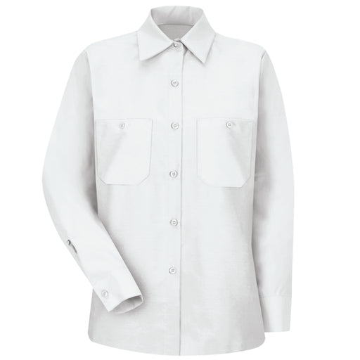 Red Kap® Women's Long Sleeve Industrial Work Shirt - Stain Resistant Fabric - SP13