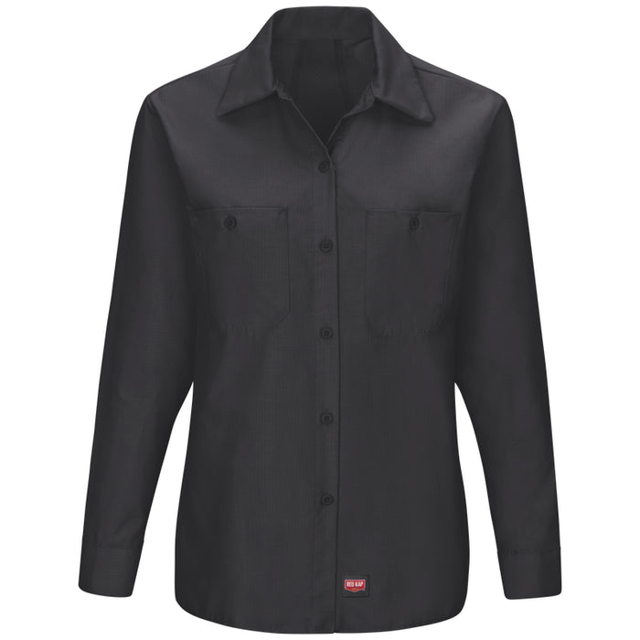Red Kap® Women's Long Sleeve Work Shirt - Wrinkle Resistant - SX11