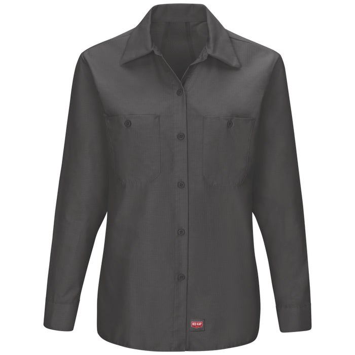 Red Kap® Women's Long Sleeve Work Shirt - Wrinkle Resistant - SX11