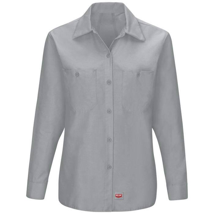 Red Kap® Women's Long Sleeve Work Shirt - Wrinkle Resistant - SX11
