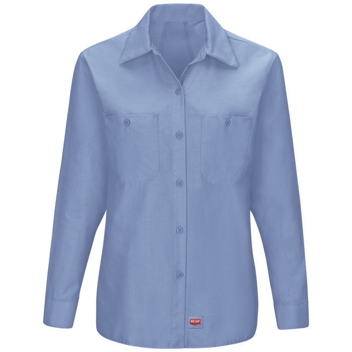 Red Kap® Women's Long Sleeve Work Shirt - Wrinkle Resistant - SX11