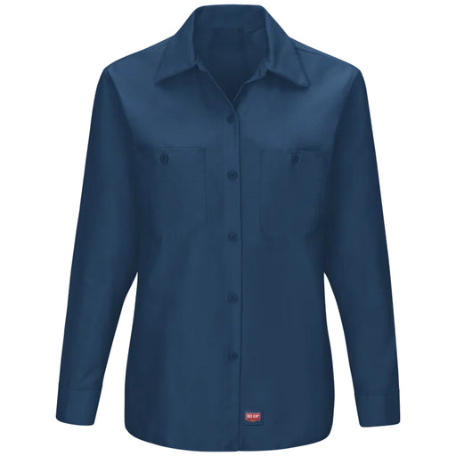 Red Kap® Women's Long Sleeve Work Shirt - Wrinkle Resistant - SX11