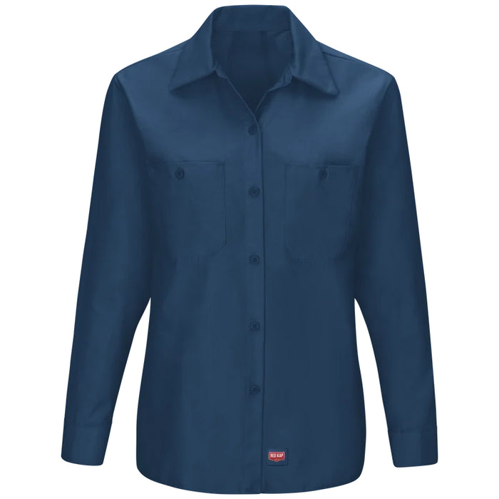 Red Kap® Women's Long Sleeve Work Shirt - Wrinkle Resistant - SX11