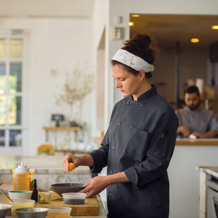 Red Kap® Women's Performance Mesh Chef Coat with OilBlok + MIMIX® - 041X
