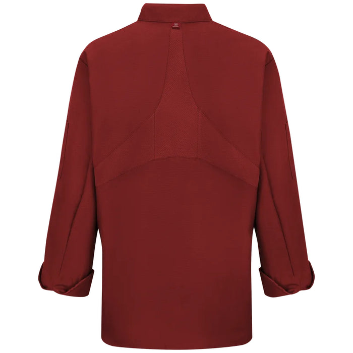 Red Kap® Women's Performance Mesh Chef Coat with OilBlok + MIMIX® - 041X