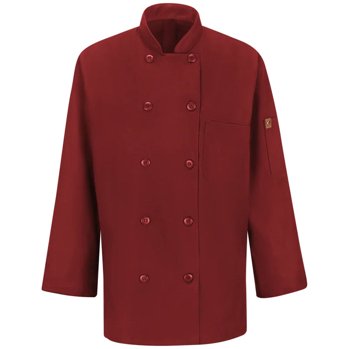 Red Kap® Women's Performance Mesh Chef Coat with OilBlok + MIMIX® - 041X