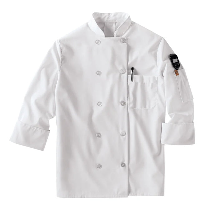 Red Kap® Women's Performance Mesh Chef Coat with OilBlok + MIMIX® - 041X