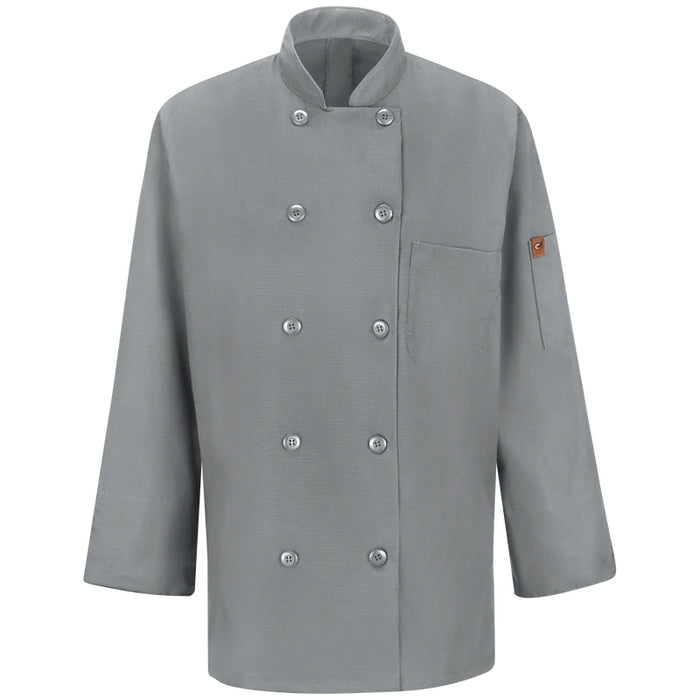 Red Kap® Women's Performance Mesh Chef Coat with OilBlok + MIMIX® - 041X
