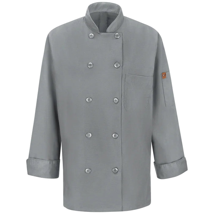 Red Kap® Women's Performance Mesh Chef Coat with OilBlok + MIMIX® - 041X