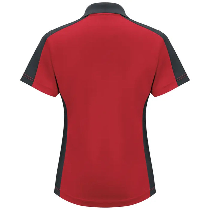Red Kap® Women's Short Sleeve Performance Knit® Two-Tone Polo - SK53