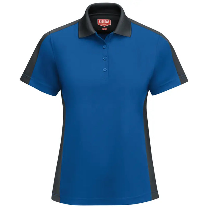 Red Kap® Women's Short Sleeve Performance Knit® Two-Tone Polo - SK53