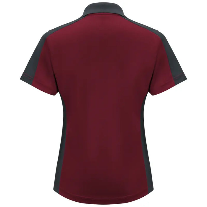 Red Kap® Women's Short Sleeve Performance Knit® Two-Tone Polo - SK53