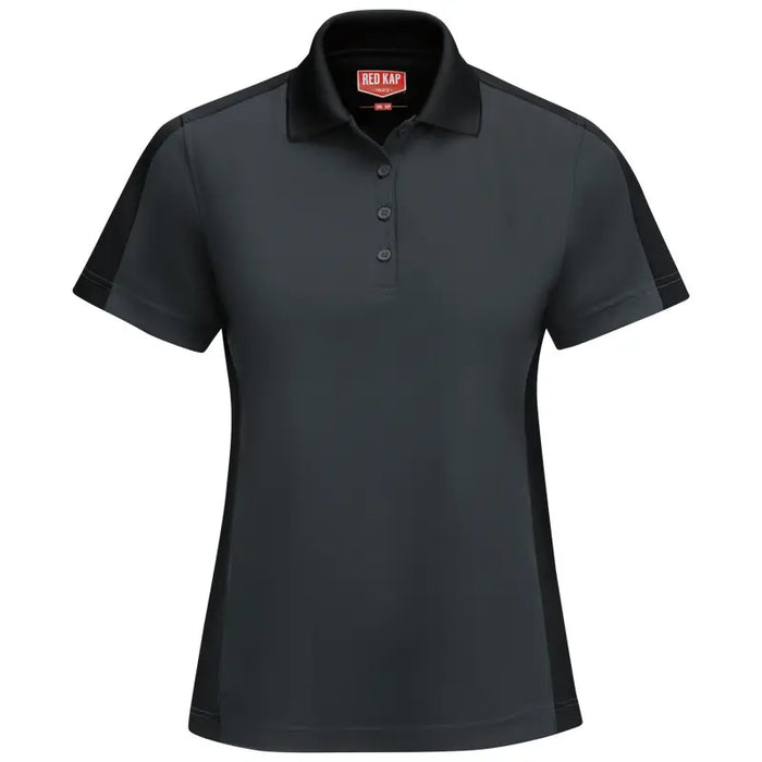 Red Kap® Women's Short Sleeve Performance Knit® Two-Tone Polo - SK53