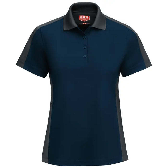 Red Kap® Women's Short Sleeve Performance Knit® Two-Tone Polo - SK53
