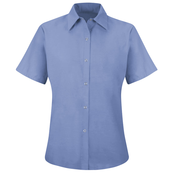 Red Kap® Women's Short Sleeve Specialized Pocketless Work Shirt - SP25