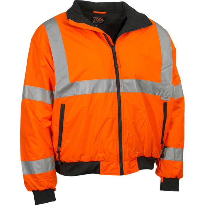 Reflective Apparel™ Hi Vis Water Resistant 3-Seasons Jacket - ANSI Class 3 Type R - 421ST