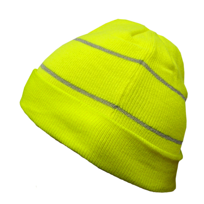 Reflective Apparel™ Winter Beanie with Reflective Stripes - 808RT