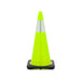 jbc-traffic-safety-cone-lime-28-inch-tall-7-lbs-6-inch-3m-reflective-collars