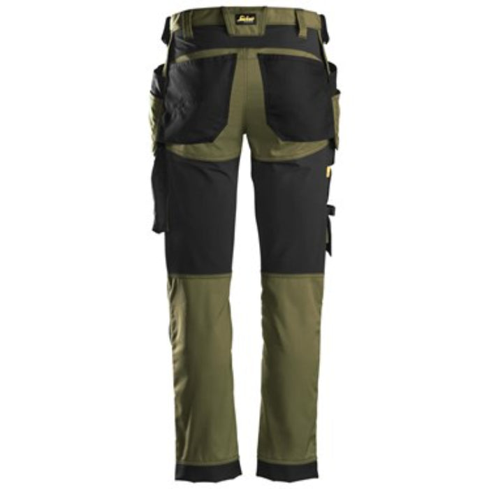 Snickers® Workwear Stretch Work Pants - CORDURA® Knees - Pockets & Tool Holders - U6241