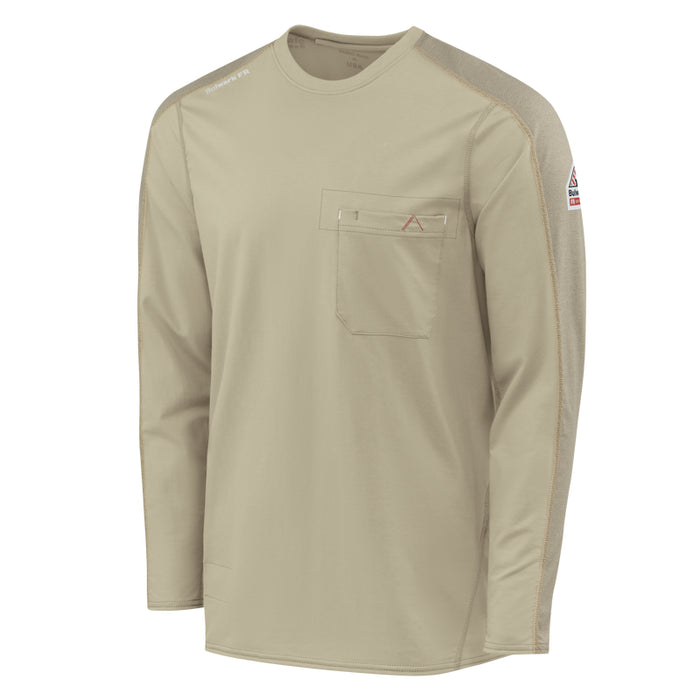 Bulwark® Lightweight Flame-Resistant Flex Knit Men's Comfort Tee CAT 2 - STT2