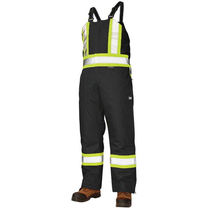 Tough Duck® Hi Vis Insulated Poly Oxford Safety Overall - X-Back - S798