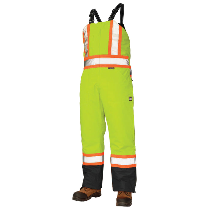 Tough Duck® Hi Vis Insulated Poly Oxford Safety Overall - X-Back - S798
