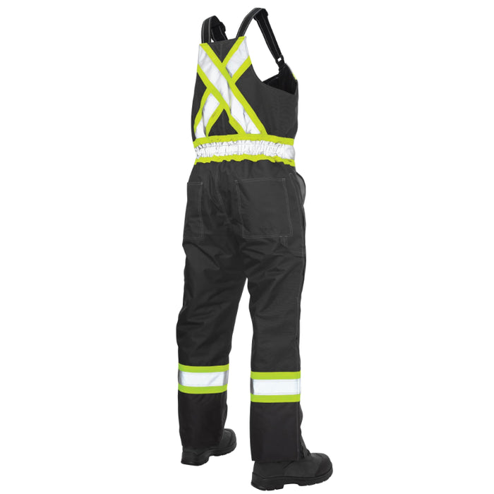 Tough Duck® Hi Vis Insulated Ripstop Safety Overall - X-Back - S876
