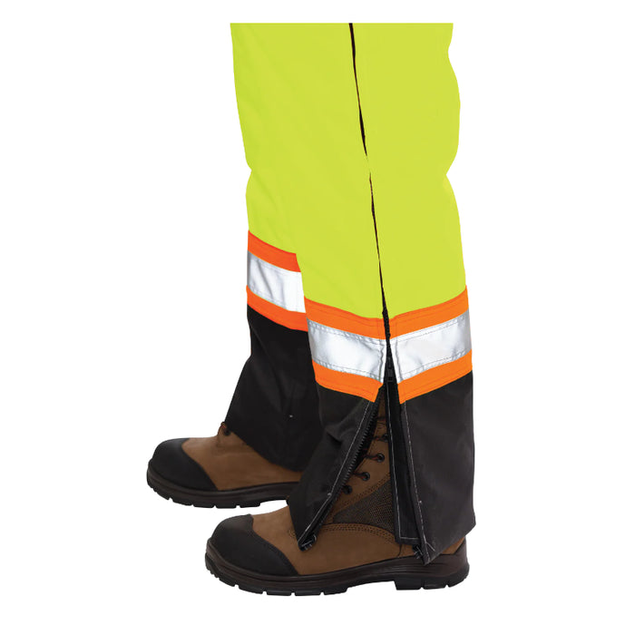 Tough Duck® Hi Vis Insulated Ripstop Safety Overall - X-Back - S876