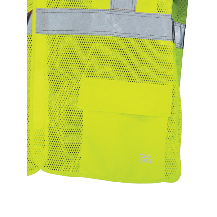 Tough Duck® Hi Vis Sleeved Safety Vest - X-Back - ANSI Class 3 - SV07