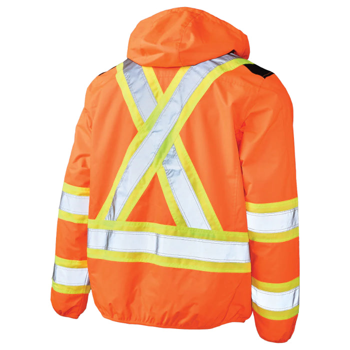 Tough Duck® High Visibility Lightweight Mesh Lined Safety Jacket - SJ50