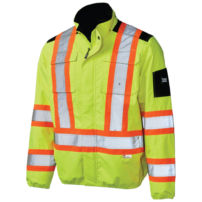 Tough Duck® High Visibility Lightweight Mesh Lined Safety Jacket - SJ50