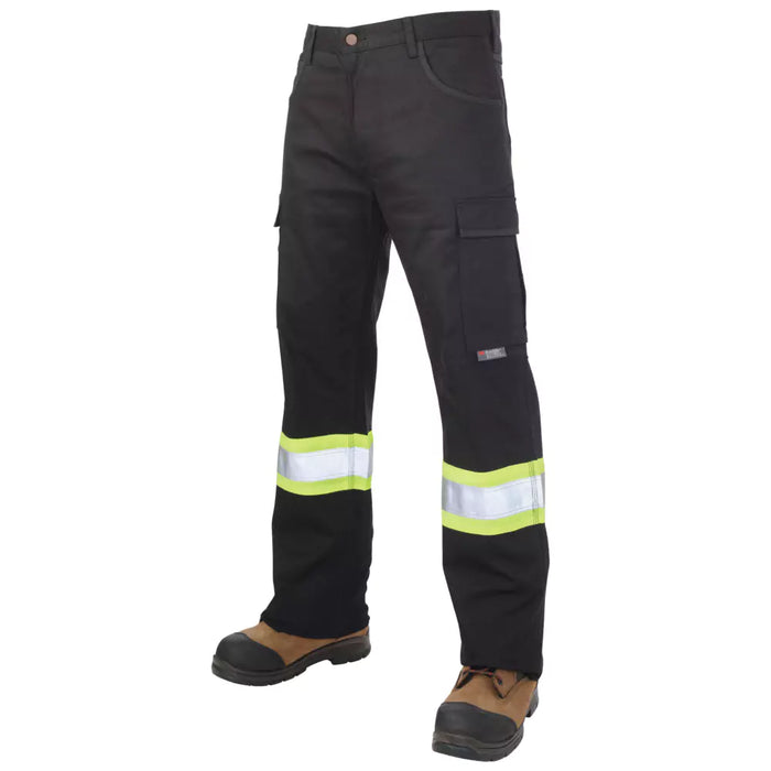 Tough Duck Relaxed Fit Flex Twill Safety Cargo Pant - SP03
