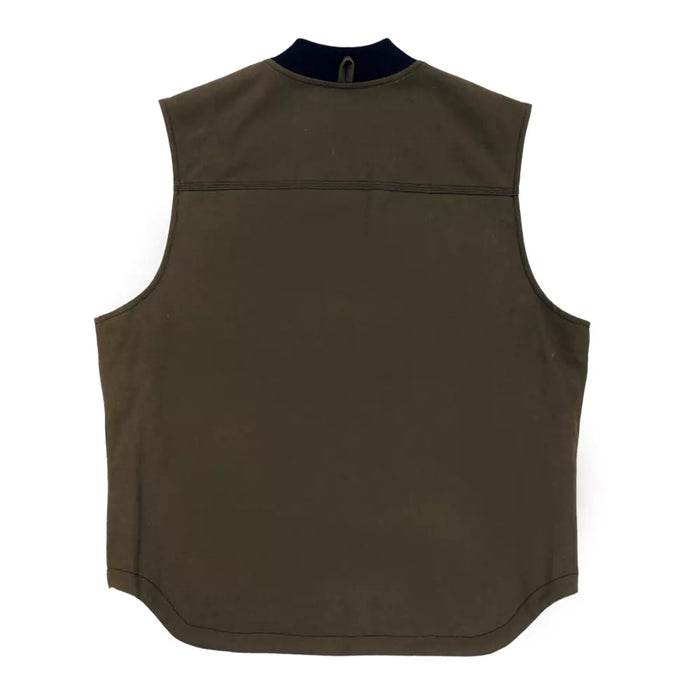 Tough Duck Sherpa Lined Vest with Brass Zipper - WV06