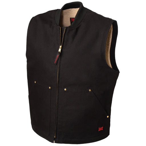 Tough Duck Sherpa Lined Vest with Brass Zipper - WV06