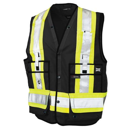 Tough Duck® Surveyor Safety Vest - X-Back - ANSI Class 2 - S313