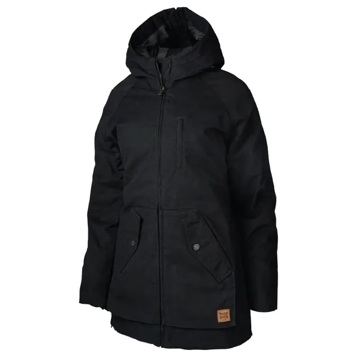Tough Duck® Women's Lined Duck Parka with Convertible Hood - WJ48