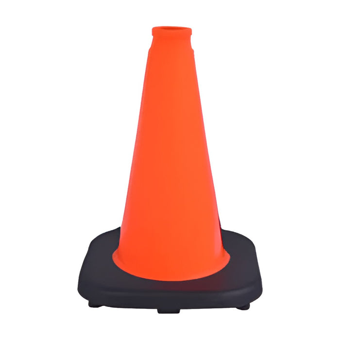 12" Traffic Safety Cone - 1.7 Lbs - Orange - No Reflective Collar - Bulk Pallet