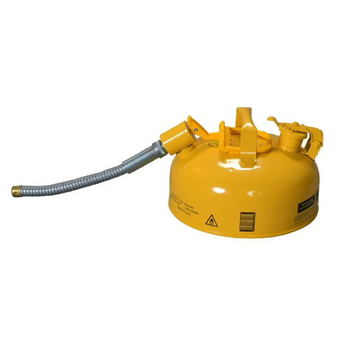Eagle Safety Can - Type 2 Diesel Can With 5/8" Spout - 1 Gallon - Yellow