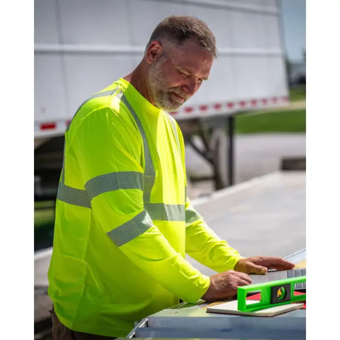 Utility Pro Hydrocool High Visibility Long Sleeve Shirt - ANSI Class 3 - UHV1005