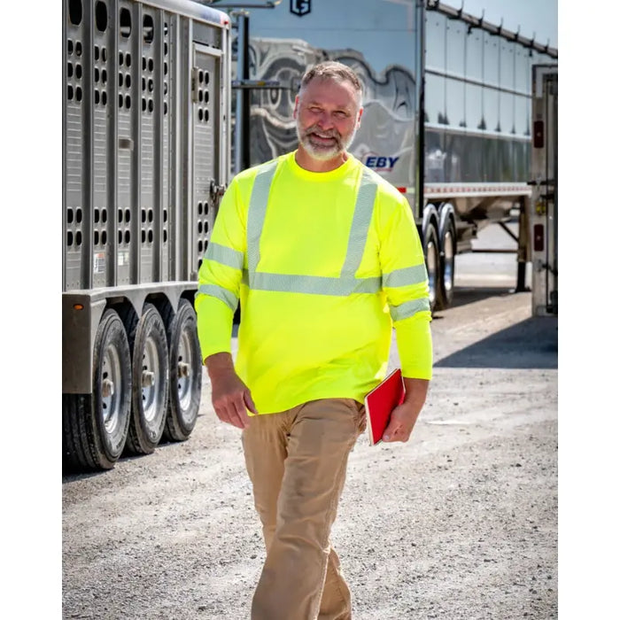 Utility Pro Hydrocool High Visibility Long Sleeve Shirt - ANSI Class 3 - UHV1005