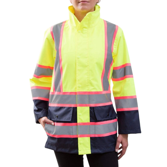 utility-pro-womens-hivis-two-tone-class-2-rain-jacket-uhv825