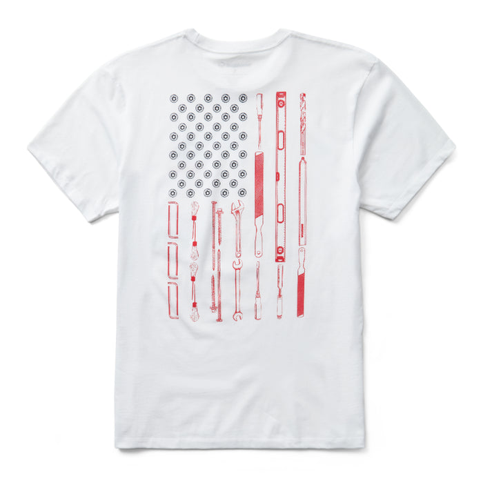 Wolverine® Men's Comfort Short Sleeve American Tools Cotton Tee