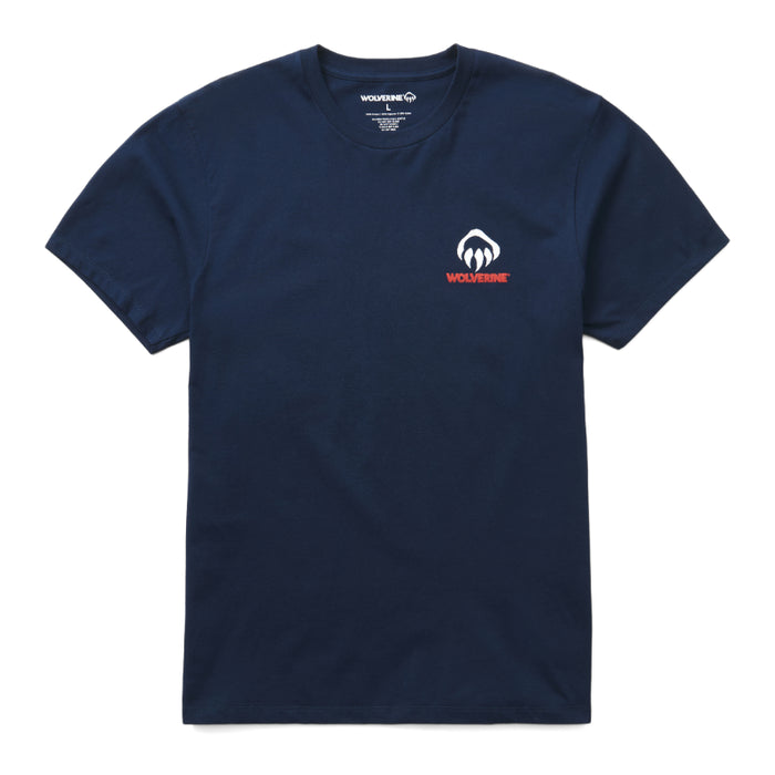 Wolverine® Men's Comfort Short Sleeve American Tools Cotton Tee