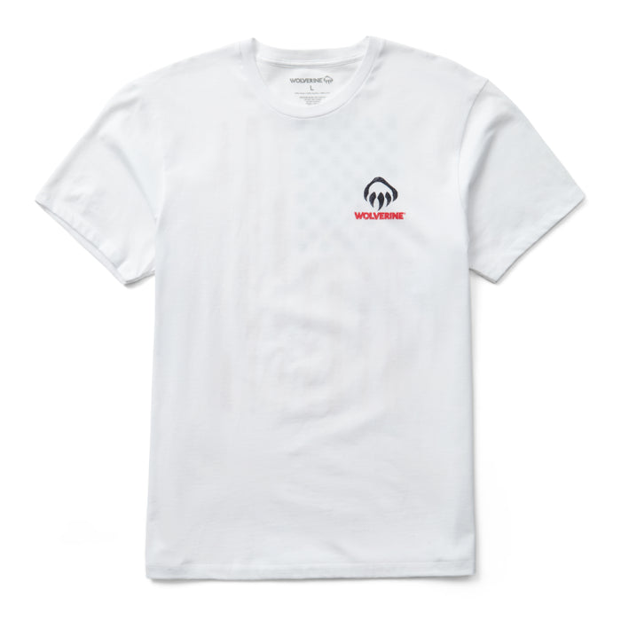 Wolverine® Men's Comfort Short Sleeve American Tools Cotton Tee