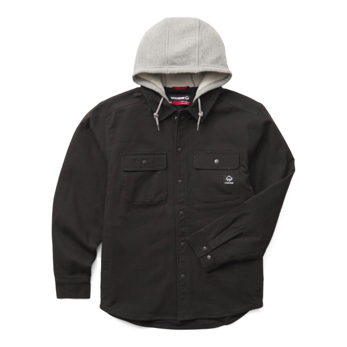 Wolverine® Durable Duck Men's Overman - II Canvas Hooded Jac-Shirt with Extended Tail