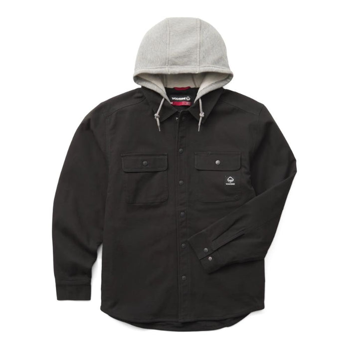 Wolverine® Durable Duck Men's Overman - II Canvas Hooded Jac-Shirt with Extended Tail